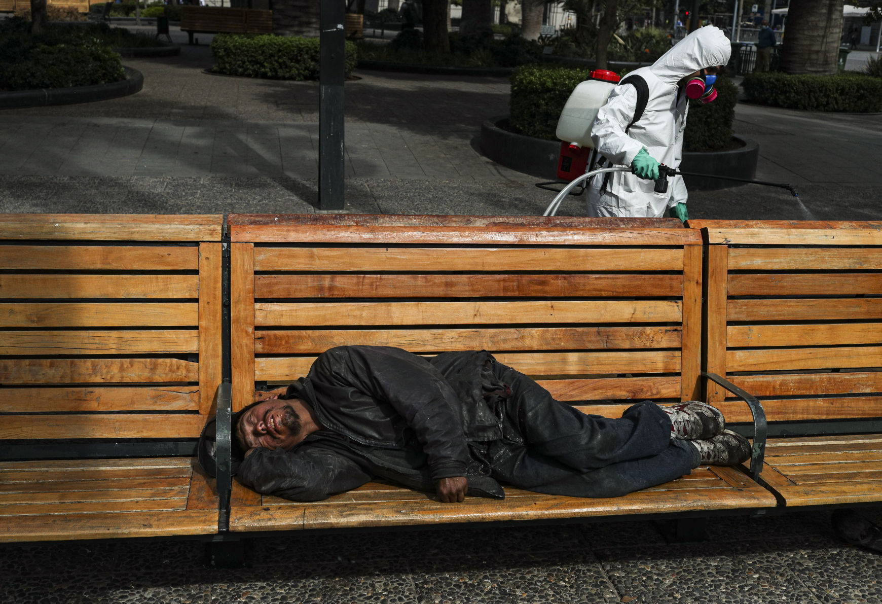 APTOPIX Virus Outbreak Chile